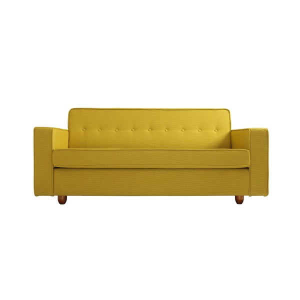 Divano giallo a due posti Custom Form Zugo - CustomForm