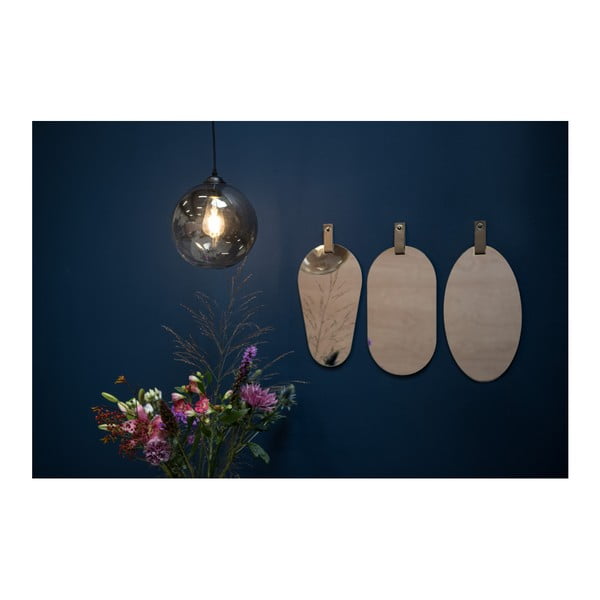 Specchio da parete in argento Perky - PT LIVING-image-1