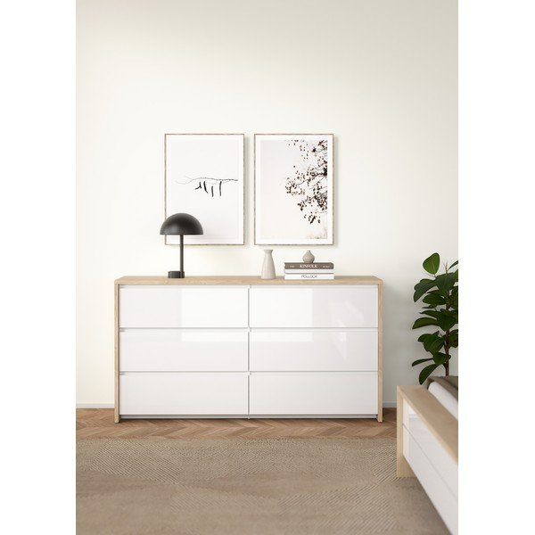 Credenza bianca 157x84x48 cm Next – Tvilum-image-1
