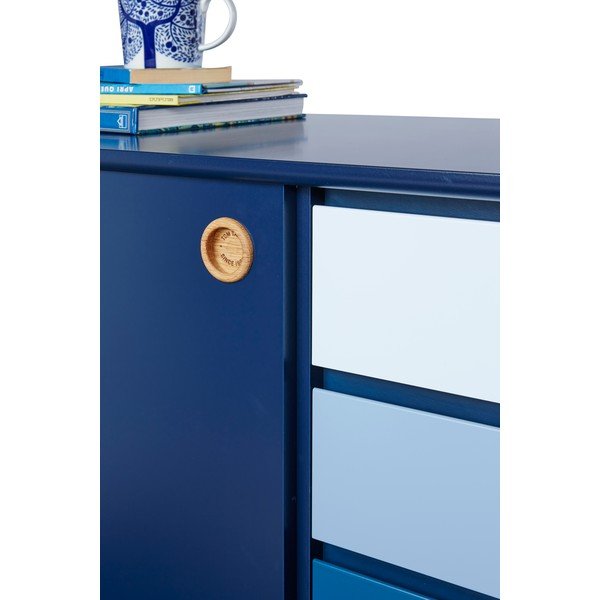 Cassettiera blu scuro , 114 x 80 cm Color Box - Tom Tailor-image-1