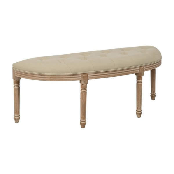 Panchina beige/di colore naturale Royal – Ixia