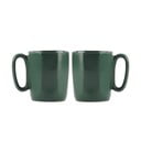 Tazze in set per espresso in verde scuro in gres 2 pz 80 ml Fuori – Vialli Design