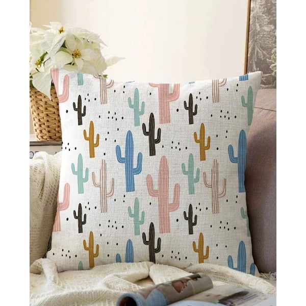 Federa in misto cotone Cacti, 55 x 55 cm - Minimalist Cushion Covers