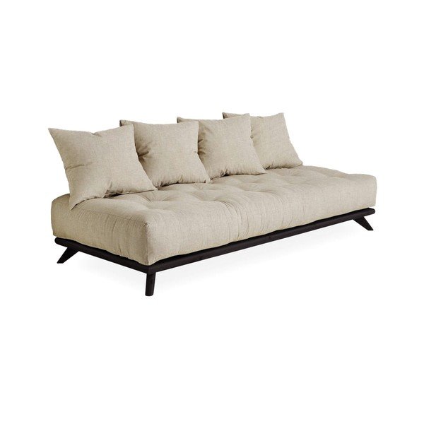 Divano Nero/Lino Beige Senza - Karup Design-image-3