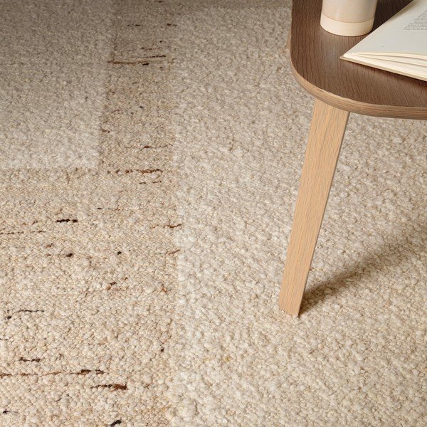 Tappeto in lana bifacciale e tessuto a mano beige 160x230 cm Napa Tumbla - Asiatic Carpets-image-3