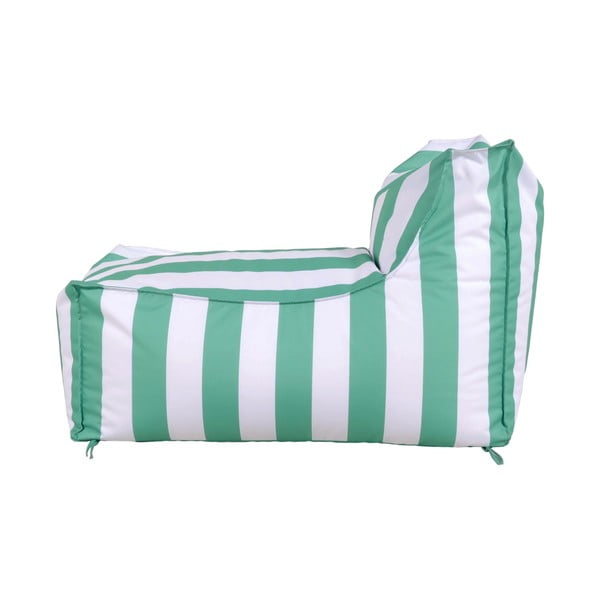 Pouf da giardino bianco e verde – Bonami Essentials-image-4