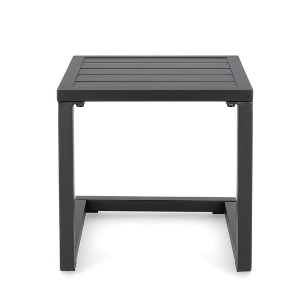 Tavolino da giardino in alluminio 40x40 cm Hilde   – Bizzotto-image-3