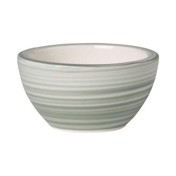 Zeleno-bílá porcelánová miska na dip Villeroy & Boch Artesano Nature, 8 cm