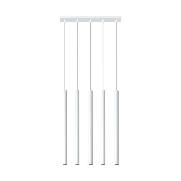 Lampada a sospensione bianca, lunghezza 45 cm Fideus - Sollux