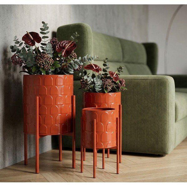 Set di coprivaso in metallo 3 pz ø 36 cm Archy – Mauro Ferretti-image-1