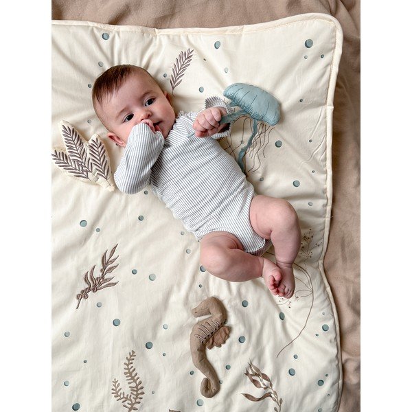 Palestrina per bambini giallo chiaro 80x80 cm Sea Garden – Cam Cam Copenhagen-image-1