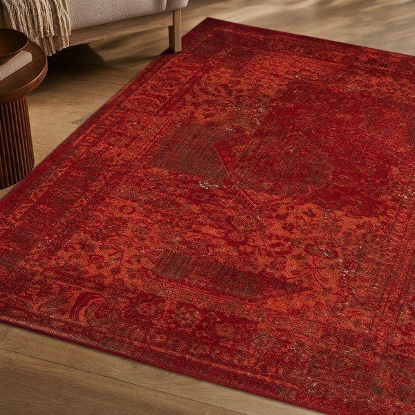 Tappeto rosso Celebrazione , 80 x 150 cm Plume - Hanse Home-image-1