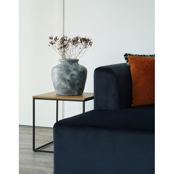 Tavolino con piano in rovere decorato, 45 x 45 cm Vita - House Nordic-image-1