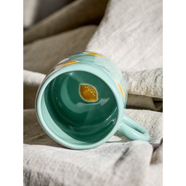 Tazza per bambini verde polveroso in gres 230 ml Agnes – Bloomingville Mini-image-4