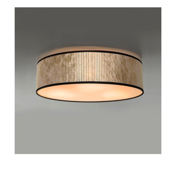 Lampada da soffitto color oro ø 40 cm Tres Plisado - Sotto Luce-image-1