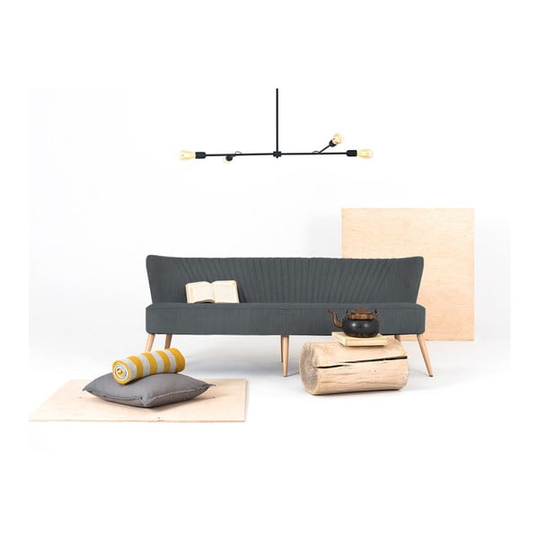 Divano grigio a tre posti Custom Form Harry - CustomForm-image-1