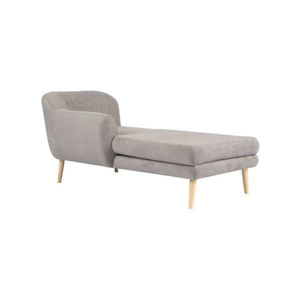 Sedia lounge Sardaigne grigio chiaro - Mazzini Sofas-image-3