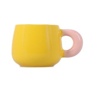 Tazza gialla in new bone china 470 ml Coco – ONA