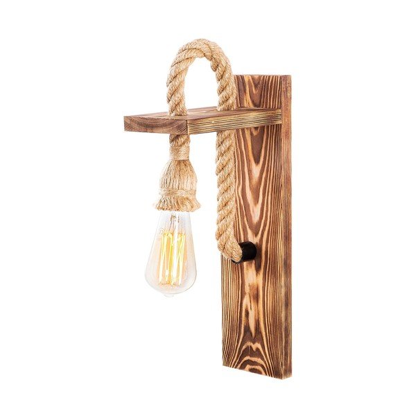 Lampada da parete di colore naturale Erebos – Opviq lights-image-2