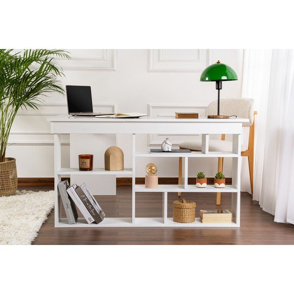 Scrivania angolare opaca 120x130 cm Vesper – Kalune Design-image-3