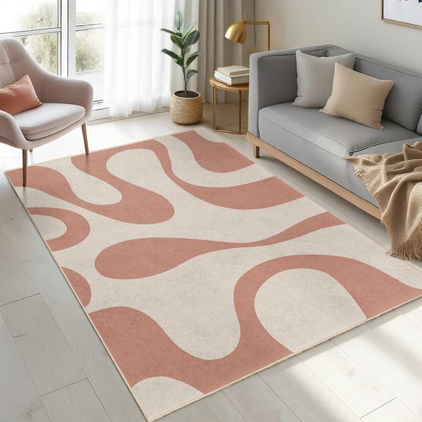 Passatoia rosa lavabile 60x230 cm Strawberry Latte – Mila Home-image-4