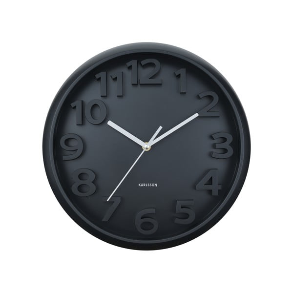 Orologio da parete ø 33,5 cm Elevated Classic Numbers – Karlsson