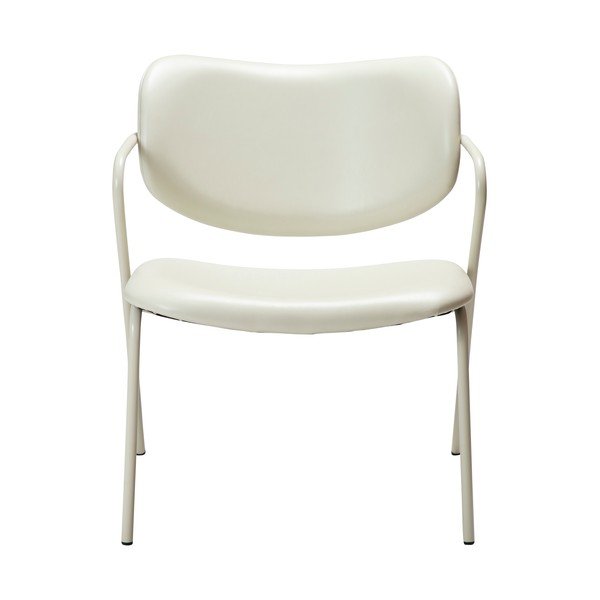 Poltrona in similpelle crema Zed - DAN-FORM Denmark-image-1