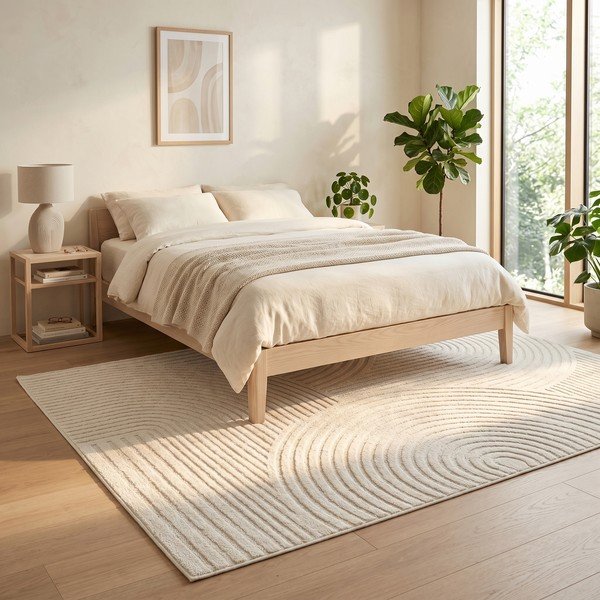 Tappeto crema 120x170 cm Whirl - ESTE-image-2