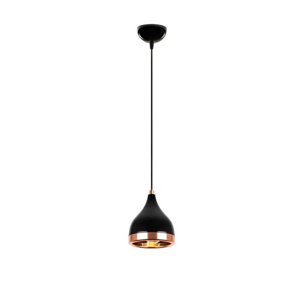 Lampadario nero/dorato ø 14 cm Yildo – Opviq lights