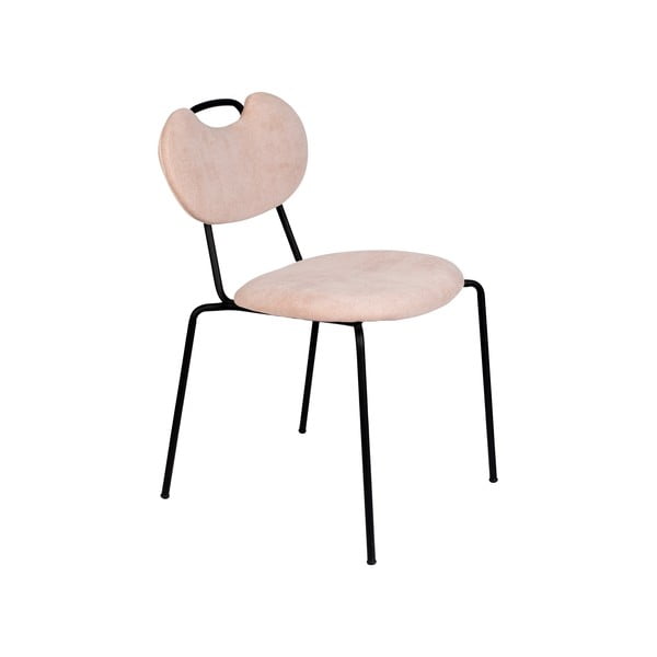 Sedie da pranzo rosa chiaro in set di 2 Aspen - White Label
