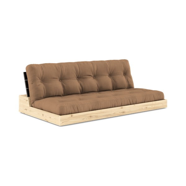 Divano letto marrone 196 cm Base - Karup Design