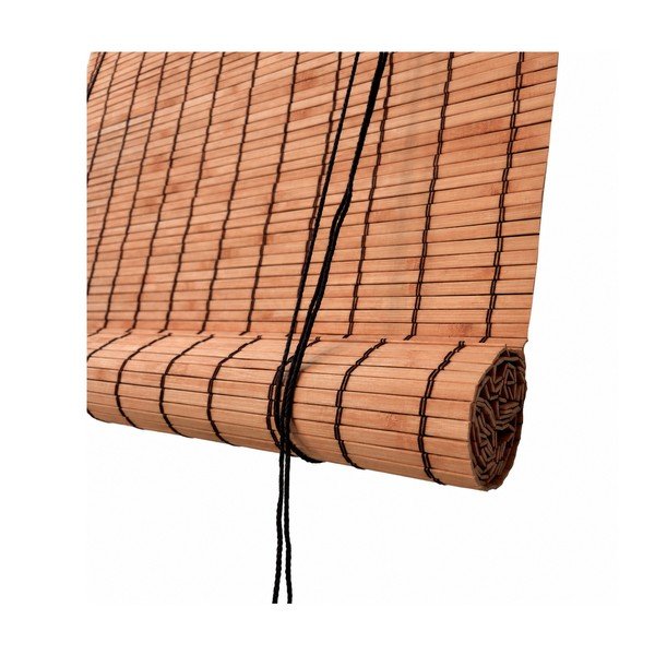 Tenda a pacchetto arancione in bambù 100x160 cm Zeva – Gardinia-image-2
