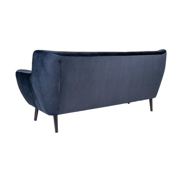 Divano in velluto blu scuro Monte - House Nordic-image-2