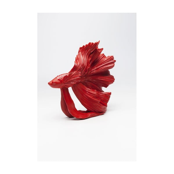 Statua decorativa rossa Betta Fish - Kare Design