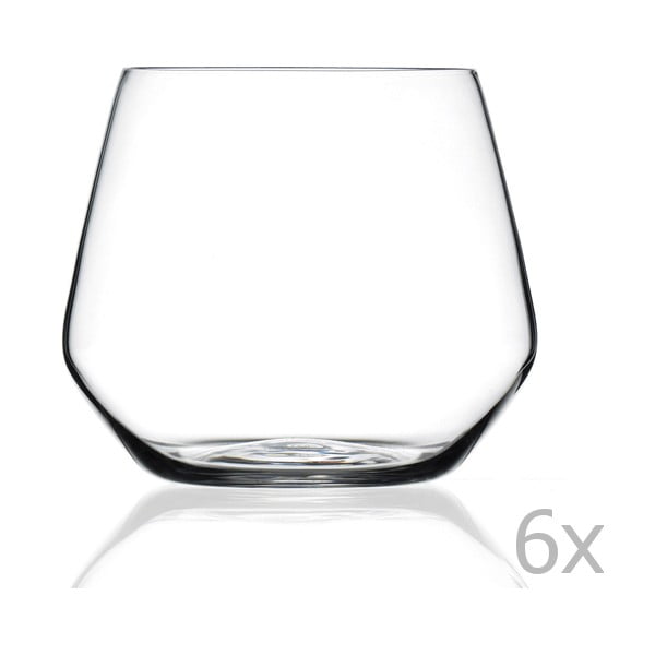 Set di bicchieri da whiskey 6 pz 547 ml – RCR Cristalleria Italiana-image-1
