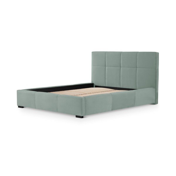 Letto matrimoniale azzurro con griglia e contenitore , 180 x 200 cm Fascination - Guy Laroche Home