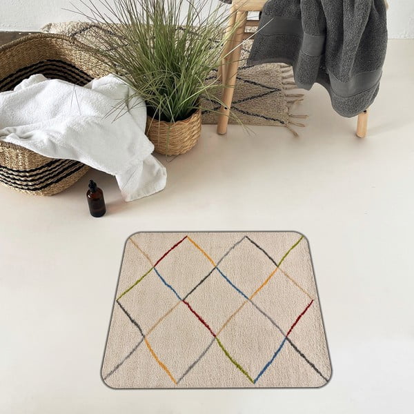 Set di tappetini per il bagno beige 2 pz 60x100 cm – Mila Home-image-3