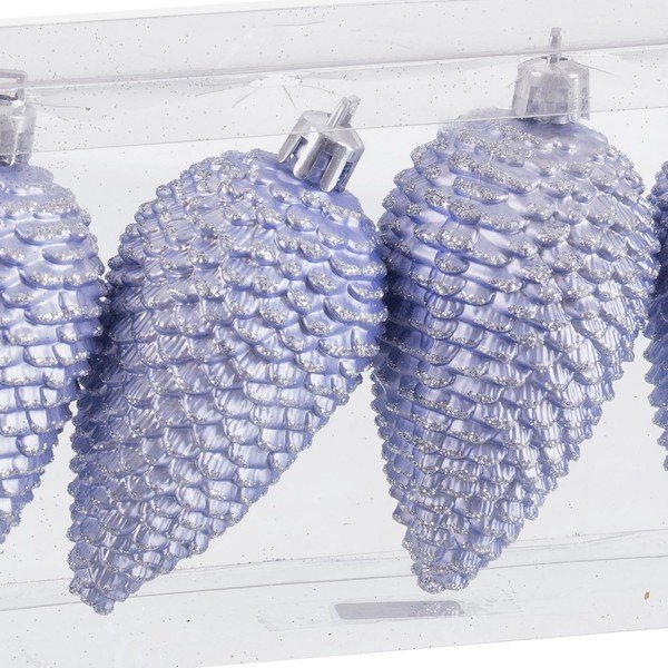 Decorazioni per albero di natale in set 4 pz ø 5 cm Cone – Casa Selección-image-1