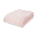 Coperta rosa chiaro in micropile 130x170 cm Raschel Velvet – Catherine Lansfield