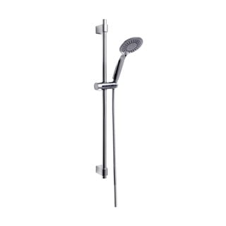 Set doccia in acciaio inox argento lucido 66 cm Young - Wenko