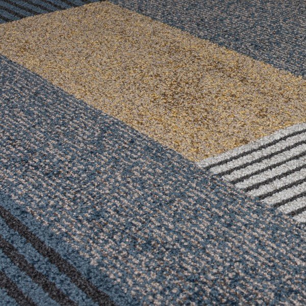 Tappeto giallo/blu 160x230 cm Brix - Flair Rugs-image-2