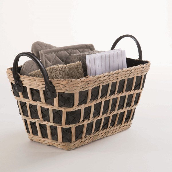 Úložný koš z mořské trávy Compactor Seagrass, šířka 44 cm-image-1