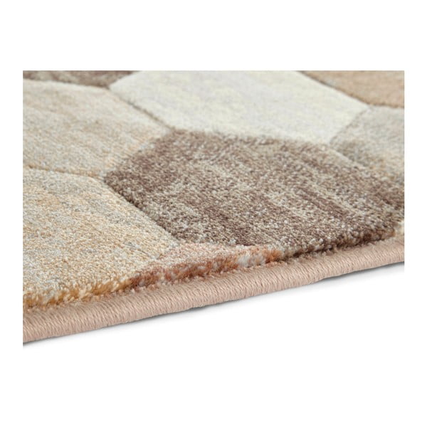 Tappeto marrone e crema Arty Manosque, 80 x 150 cm - Elle Decoration-image-4