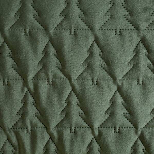 Biancheria da letto singola verde micro felpata 135x200 cm Christmas Tree - Catherine Lansfield-image-4