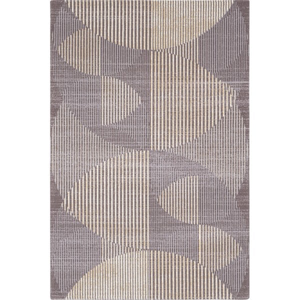 Tappeto in lana grigio 133x180 cm Shades - Agnella
