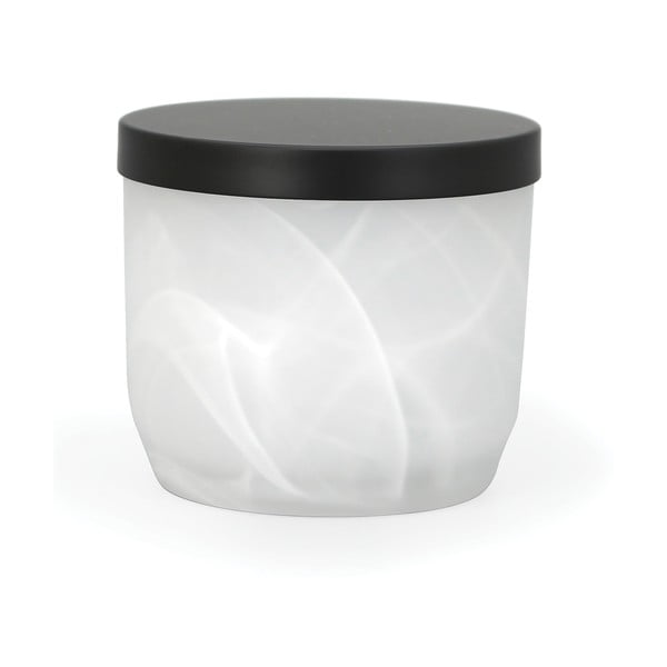 Organizer da bagno bianco in vetro per dischetti di cotone Madison – Spirella