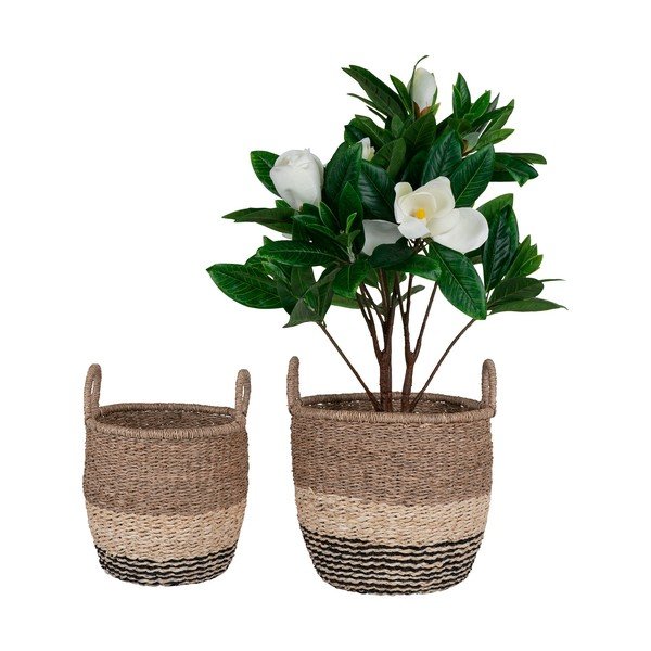 Set di cestini in seagrass 2 pz ø 33x31 cm Lima - House Nordic-image-3