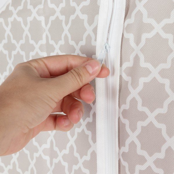 Borsa appendiabiti beige, altezza 100 cm - Compactor-image-1