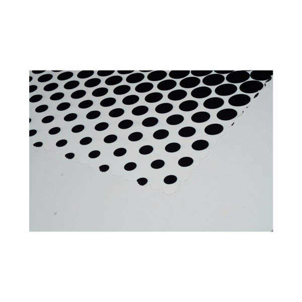 Runner da tavola in microfibra Black Dots, 45 x 145 cm - Minimalist Cushion Covers-image-1