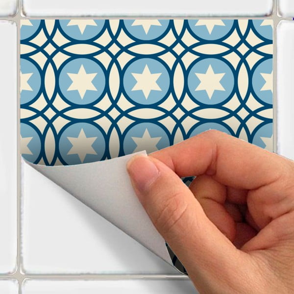 Set di 60 piastrelle in cemento da parete, 15 x 15 cm Riana - Ambiance-image-1